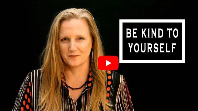 Be kind to your self. Leah Benson Therapy YouTube video