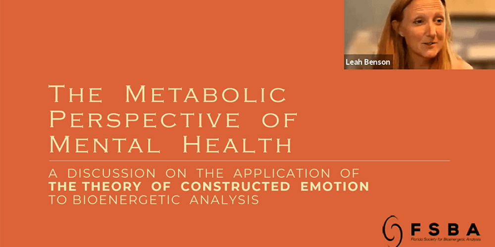 The Metabolic Perspective of Mental Health
